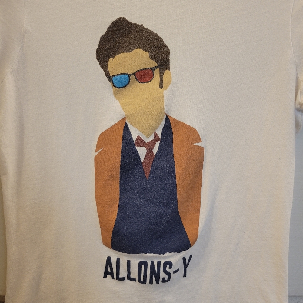 Allons-y! Doctor Who tee